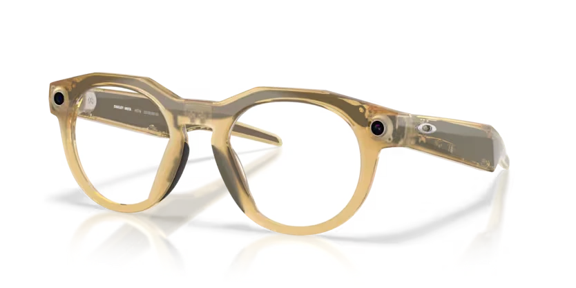Oakley Meta HSTN, light curry frame, transitions brown lenses