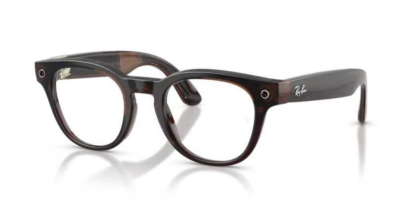 Ray-Ban Meta Scriber Optics, transparent umber frame, ready for prescription lenses